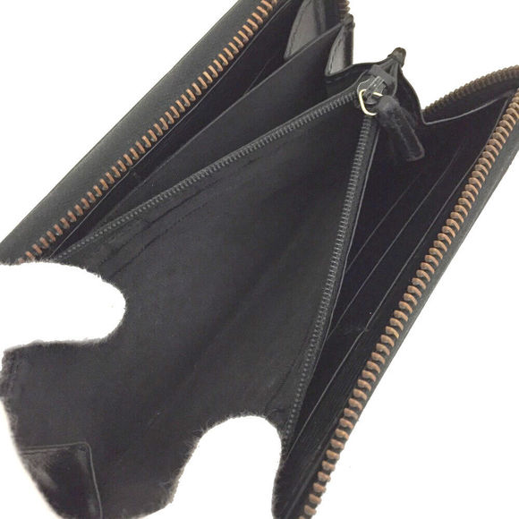 Gucci King Snake Printed Black Leather #75396G15 - Picture 6 of 8